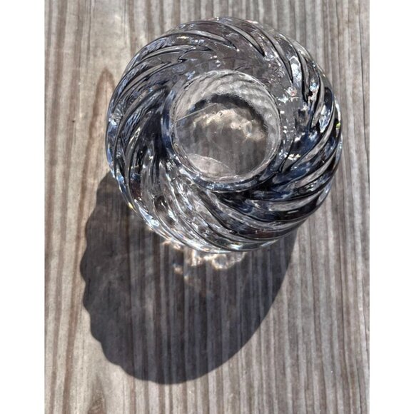 PartyLite Illusions Glass Swirl Tea Light Holder P0463 - Picture 6 of 10